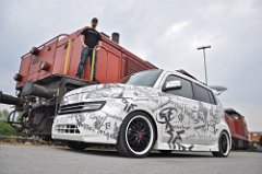 Tano's Daihatsu Materia fot.Rockford Fosgate & caraudio.com.pl